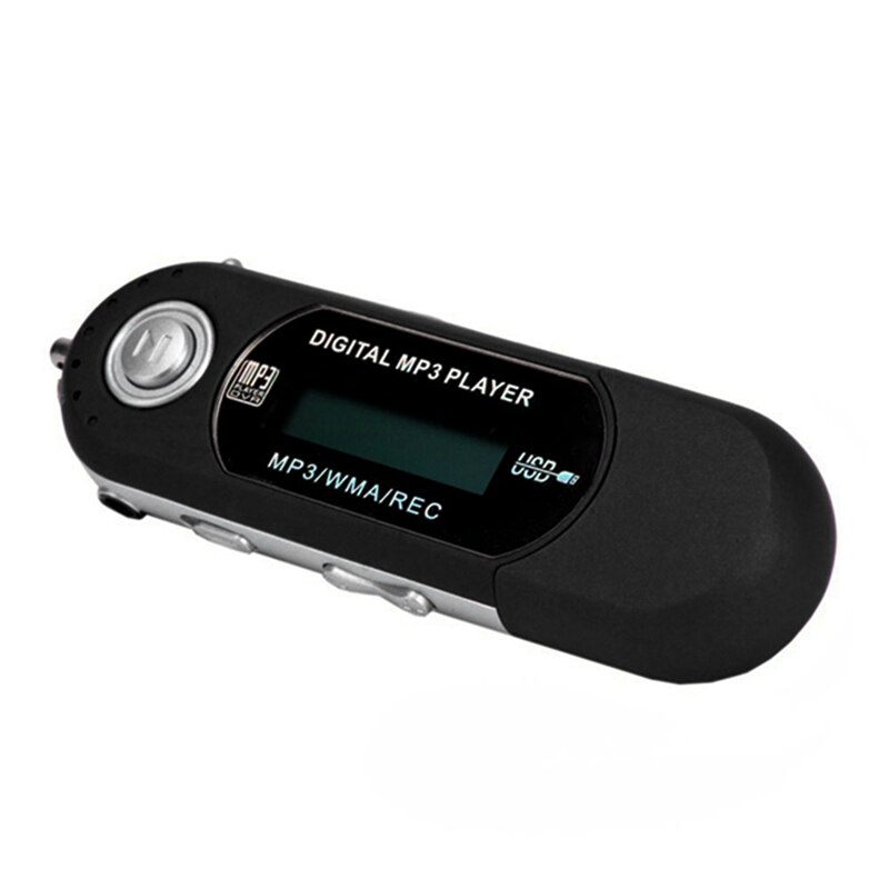 A screen MP3 U disk No. 7 battery card USB in-line radio cassette player black