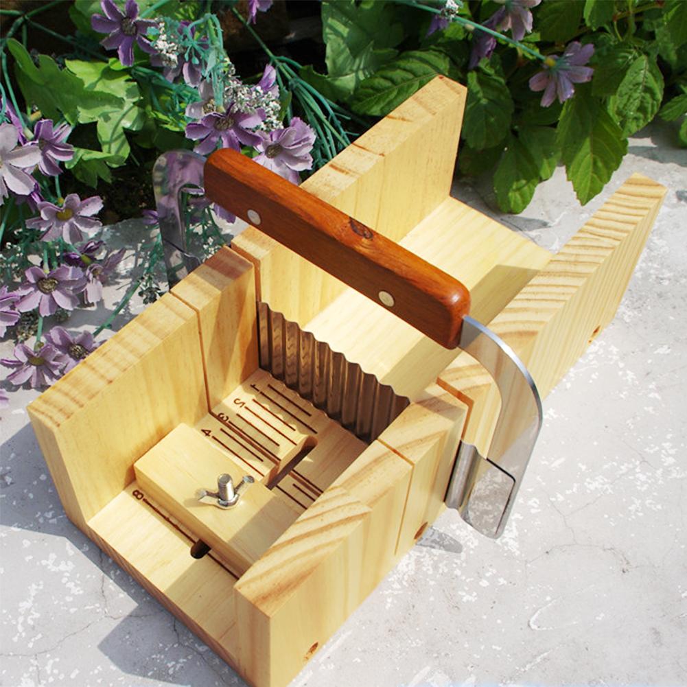 Juego de Herramientas para cortar jabón de 2 uds, hoja de cortador de madera de doble canal, DIY, fabricación artesanal de jabón, suministros para el hogar