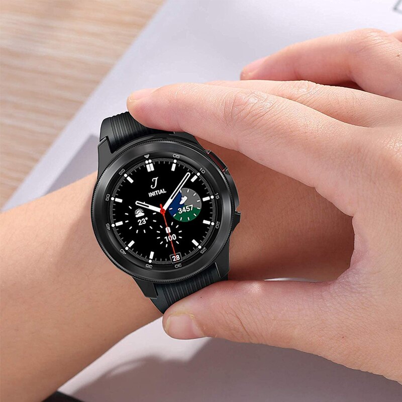 Coque de protection en silicone Tpu pour Samsung Galaxy Watch 4, 4,46mm 42mm, étui classique pour montre intelligente