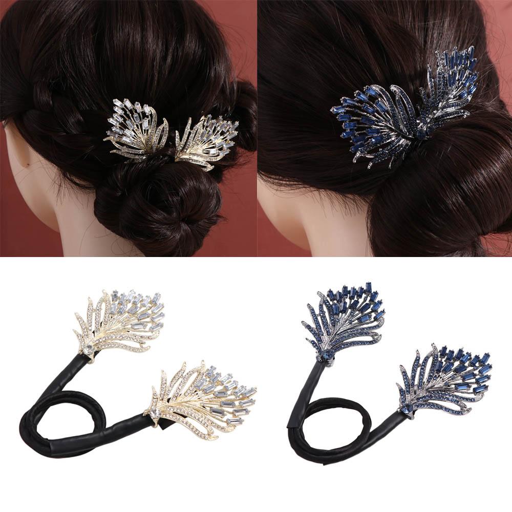 Koreaanse Stijl Vrouwen Haar Twister Temperament Prachtige Krullend Haar Haarspelden Elegante Lichtgewicht Knot Maker Haar Fixatie