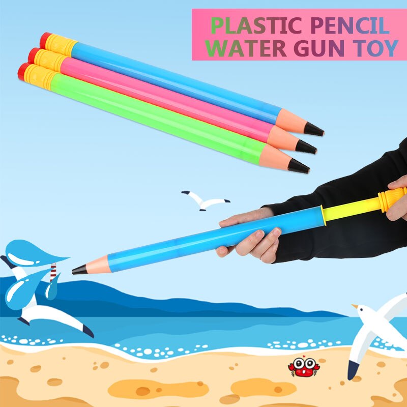 Cañón de agua práctico juguete playa verano cilíndrico novedad duradero divertido playa Cannon