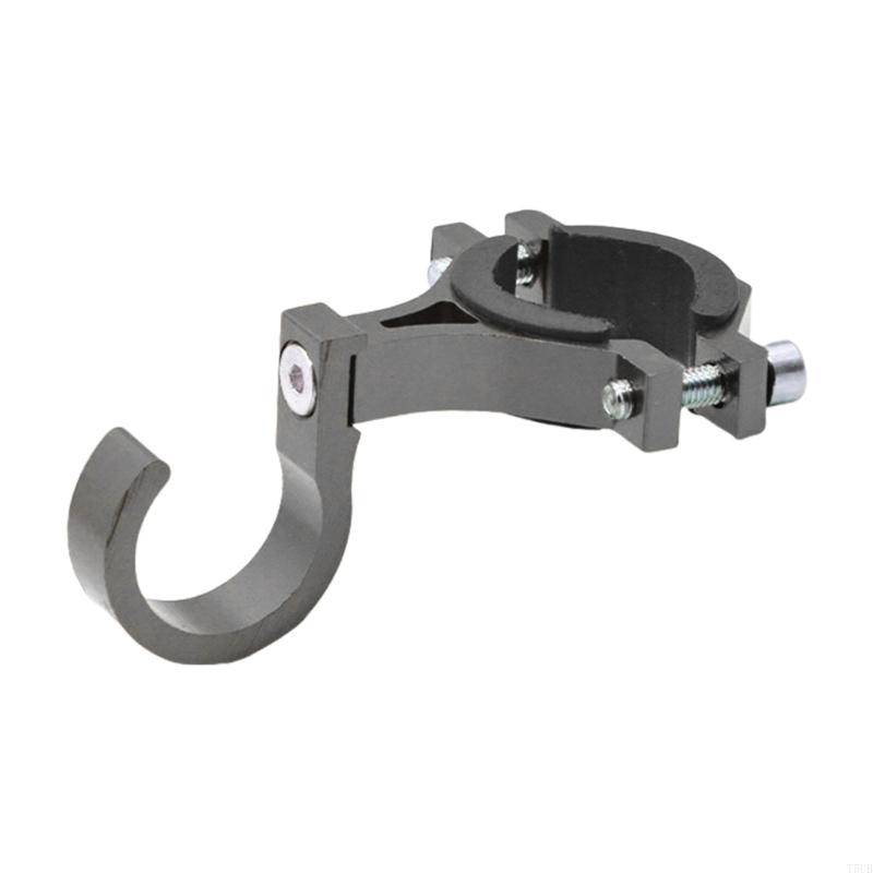 Gancho Universal T5UB para motocicleta, soporte para cascos y Scooters aluminio, colgador bolsa para bicicleta eléctrica,: Verde militar