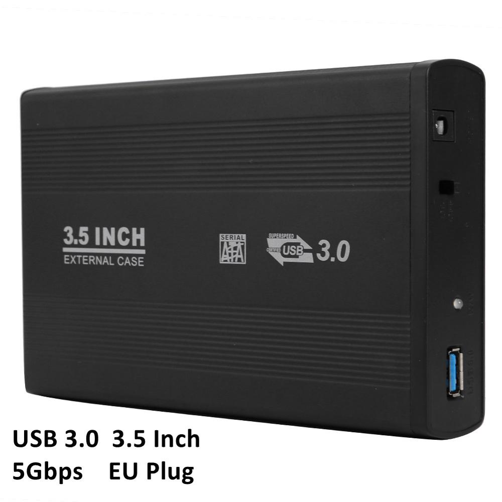 5 gbps usb 3.0 hdd etui ssd harddisk kabinet til 3.5 tommer sata seriel port mekanisk harddisk og solid state drev: Type b
