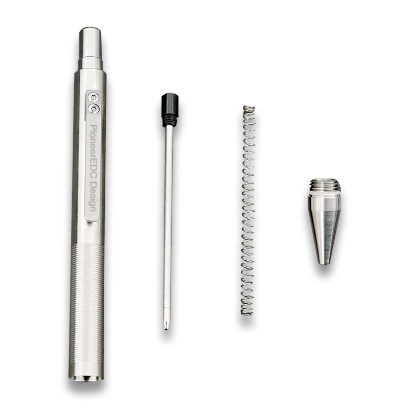 TWOSUN – stylo à bille en alliage de titane TC4, stylo de poche pour écriture et bureau