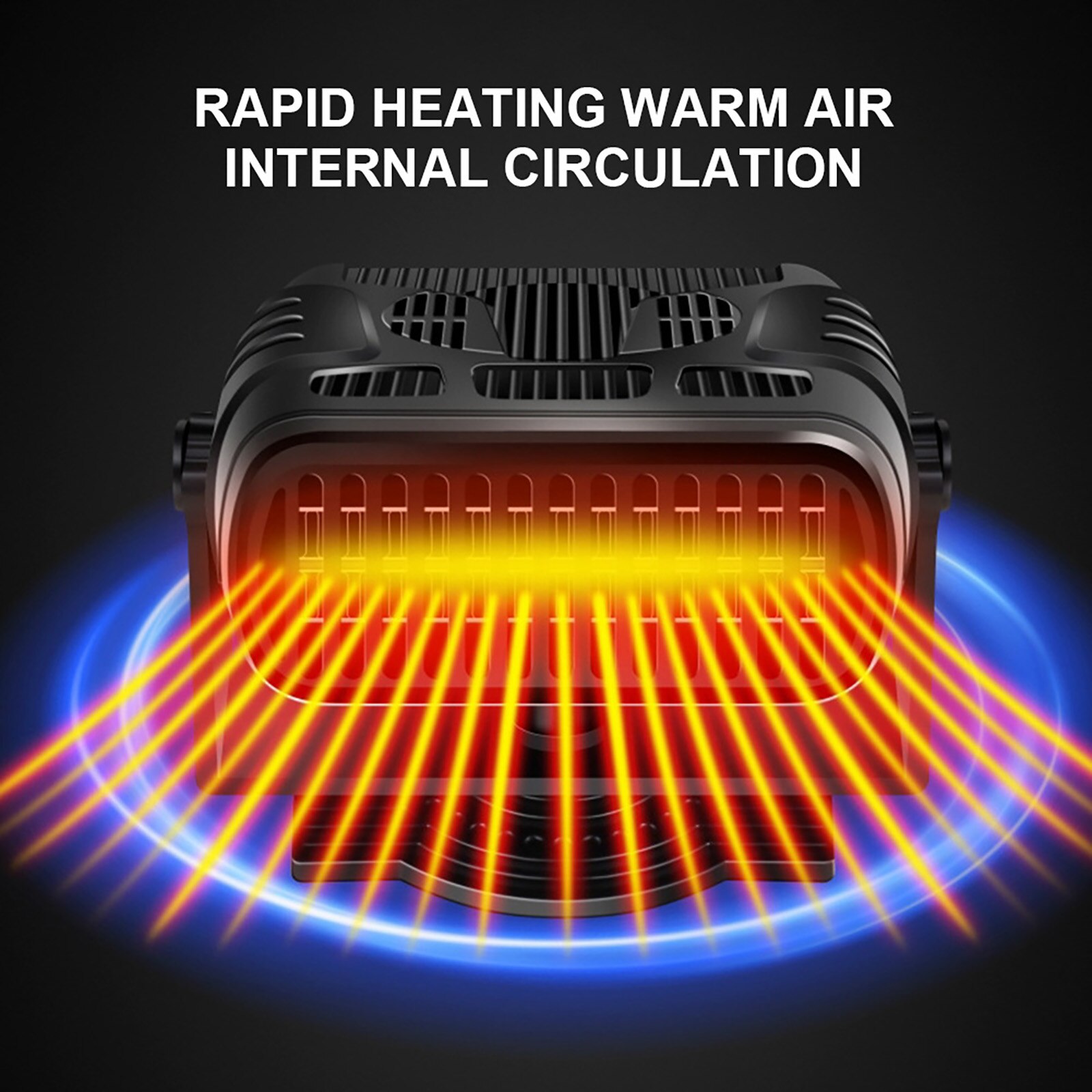 12V/24V Draagbare Auto Heaterautonomous Kachel Voorruit Voorruit Ontdooien Defogger Voorruitverluchting Elektrische Droger Carheating Fan
