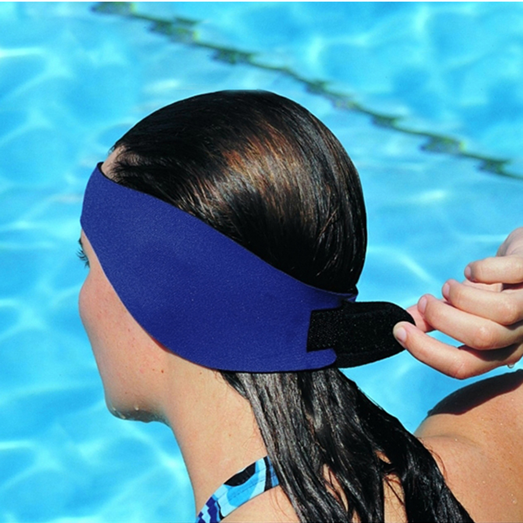 Kids Adult Neoprene Waterproof Swim Pool Bath Ear Head Protector Band