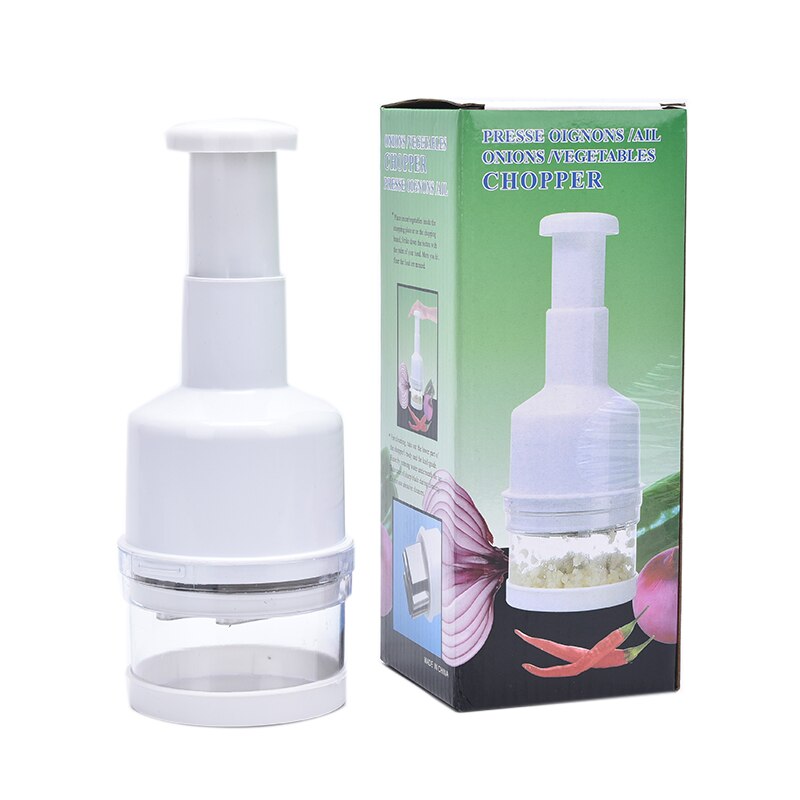 Home Kitchen Pressing Onion Garlic Vegetable Chopper Slicer Peeler Cutter