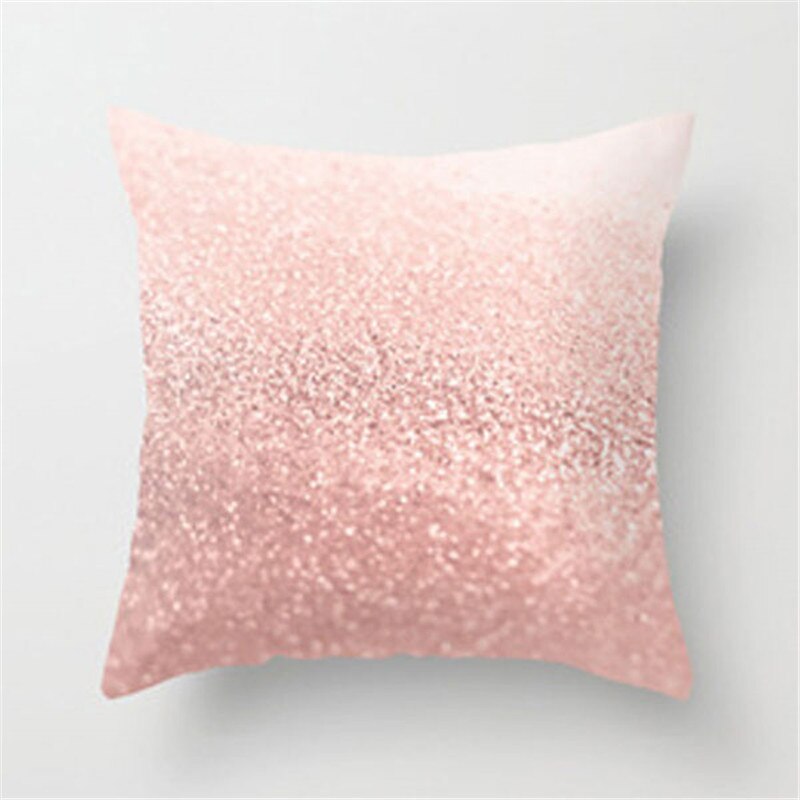 Or brillant imprimé Polyester jeter taie d'oreiller couverture canapé housse de coussin décor à la maison: 3