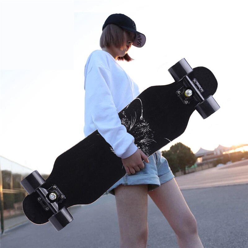 31-zoll Mini Skateboard Longboard Komplette Skateboard Cruiser Lage der Kreuzfahrt Geeignet für Jugendliche oder Erwachsene Anfänger