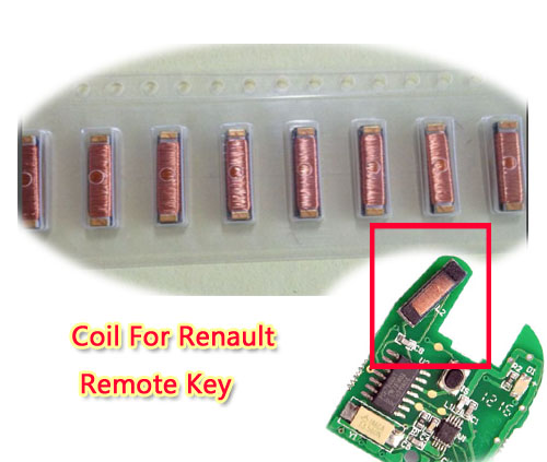 Coil voor renault afstandsbediening sleutel 10 stuk/partij