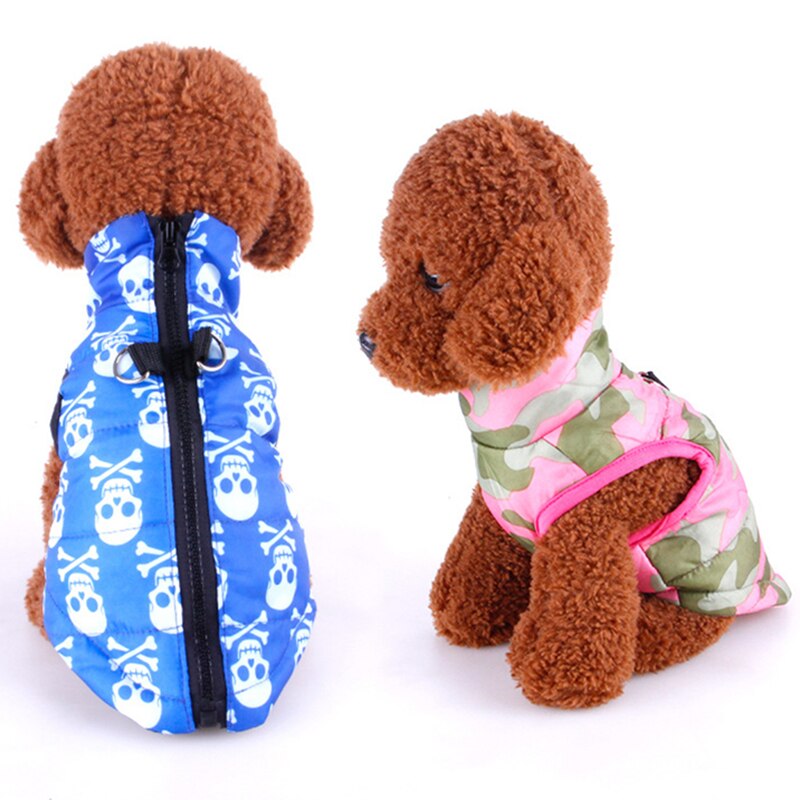 Kamouflage sällskapsdjur hund kläder katt sele kappa väst kläder för små hundar kläder höst vinter varm tröja chihuahua pudel 29