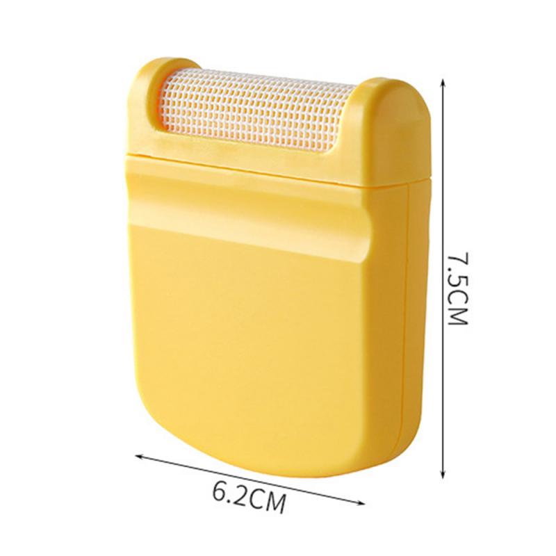 Mini Portable Lint Remover Manual Clothes Hair Ball Trimmer Sweater Coat Clothes Fluff Fabric Shaver Brush Tool Fur Remover: Single Head 04