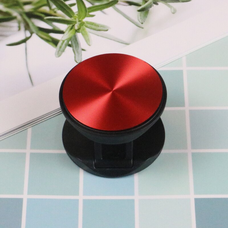 Universal Magnetic Expanding Phone Stand Finger Phone Holder bracket base finger Phone Grip Mobile Phone Car Phone holder: XiTie-XTred