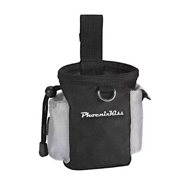 Sac de taille multifonction pour chien, accessoire d'entraînement en plein air, fournitures pour chiens, produits pour animaux domestiques, pochette à cordon coulissant, jouets en nylon, ramassage de toilette: Black 4