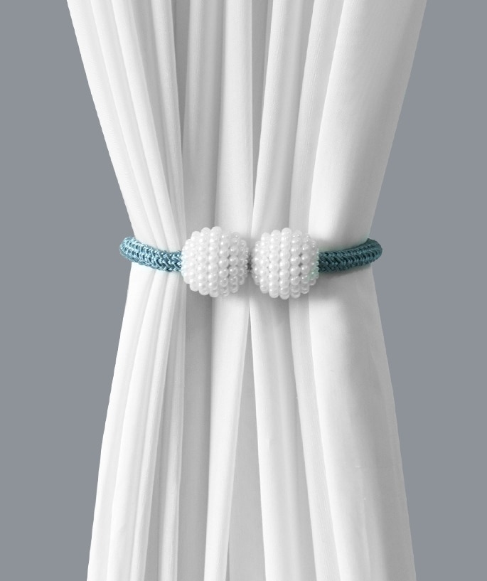 Eurooppalaistyyliset verhot olohuoneeseen makuuhuoneen verhopidike vahva magneettinen rautakivi tupsu solki vyö yksinkertainen solmio