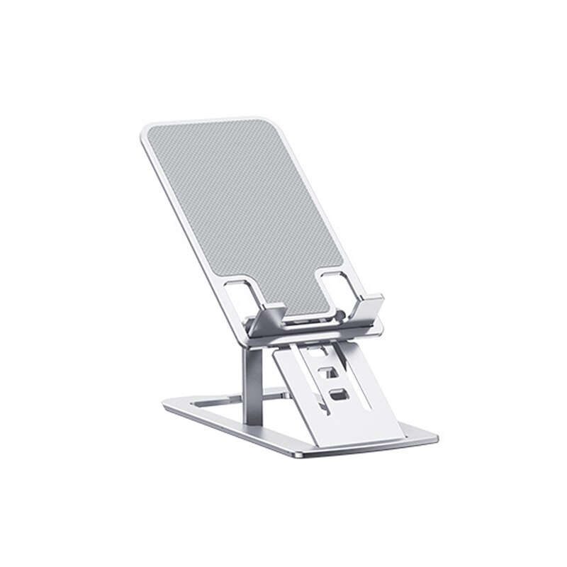 Tablet Stand For iPad Aluminium Adjustable Foldable Phone Holder For Nintendo Switch Stand: Silver