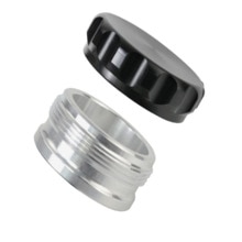 Size: 1" ,2" ,2.5" Aluminum Weld Bung And Cap Fuel Surge Tank Cap Oil Water Tank & Radiator & Coolant Reservoir Caps EPYXG200M