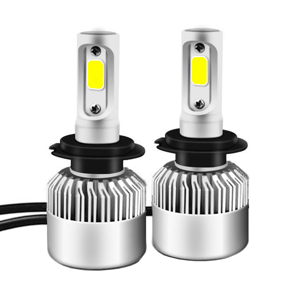 OcioDual 2x Lampen S2 H7 LED COB 72 W 8000LM 6500 K voor Auto Koplamp Wit Frio S2H7 Lamp Kit auto Light Lamp Vervangen