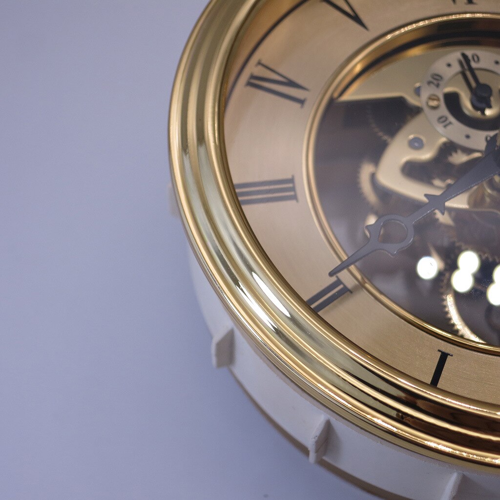 Complementi d'Arredo, Grande orologio da parete in metallo a forma di  Sveglia