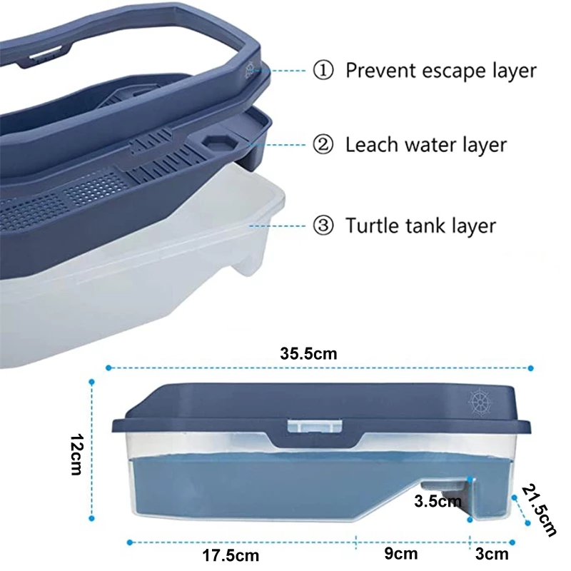 Skildpadde tank skildpadde akvarie tank skildpadde habitat krybdyr habitat filter lag skildpadde speciel tank водная черепаха