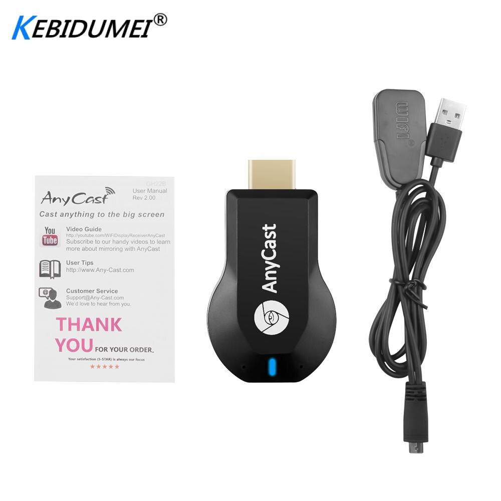 Dongle de TV inalámbrico M2 compatible con HDMI para Airplay, receptor de pantalla WiFi, Miracast para teléfono, Android, PC, PK G2 G4,