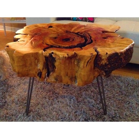 Pieds de Table basse de souche d'arbre épingle à cheveux AyakTel AyakZigon Table basse en bois 245744806