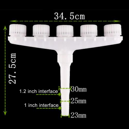 Sprinkler Head Water Atomizing Rotating Lawn Sprinkler Head Agricultural Watering Nozzle Pump Garden Accessories: 05