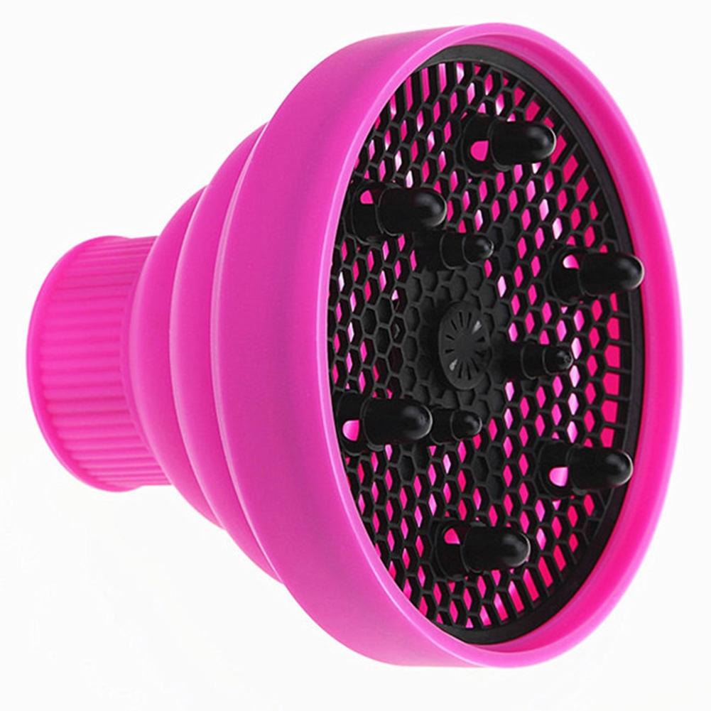 Foldable Silicone Hair Dryer Diffuser Cover Heat Diffusing Blower Accessory for Easy Clean DIY Hair Styling