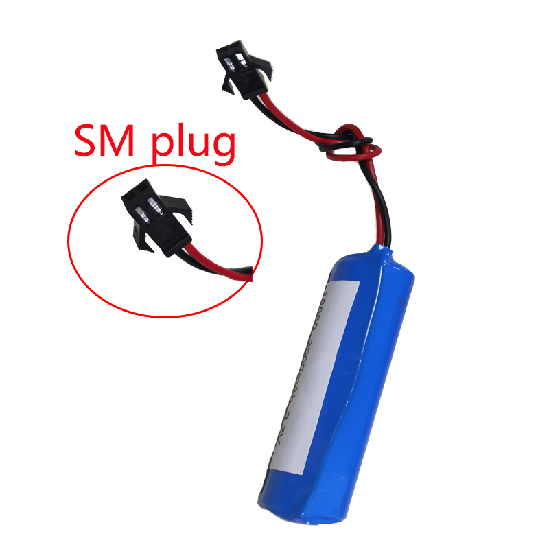 Bateria recarregável 18650 3.7v baterias de lítio pacote 1500mah 1800mah 2000mah 2200mah 3000mah