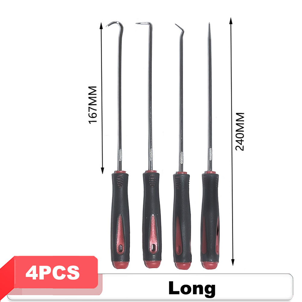 Car Pick&Hook Tools/O-Ring Oil Seal Gasket Puller/Remover Hand Tools 4pcs 160mm - Foto 7