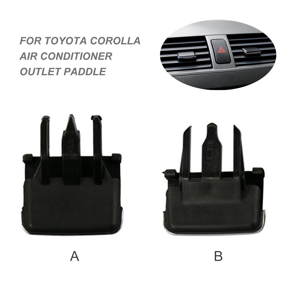 Airconditioning Blad Voor Toyota Corolla Air Outlet Peddels Dashboard Outlet Grille Knop Insteekkaart Reparatie Vent Toggle