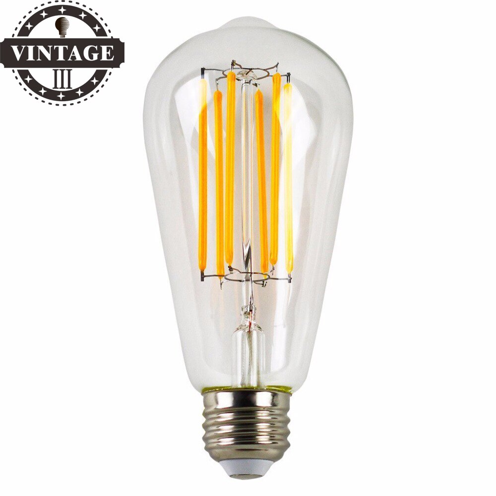 LightInBoxST64 2/4/6W E27 220V Decorativi carbonio Filamento Della Lampadina ah CONDOTTO LA Lampada Retrò Lampada Bombillas Vintage ▾ edison Lampada Della Luce di Lampadina