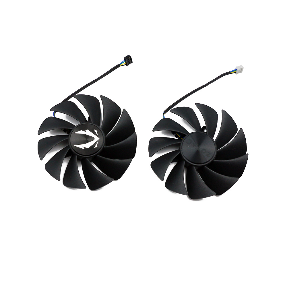GA92S2U RTX 3060 Ti GPU-Kühler für Zotac Gaming RTX 3060 Ti 3050 Twin Edge Grafikkarten-Lüfter: Rot