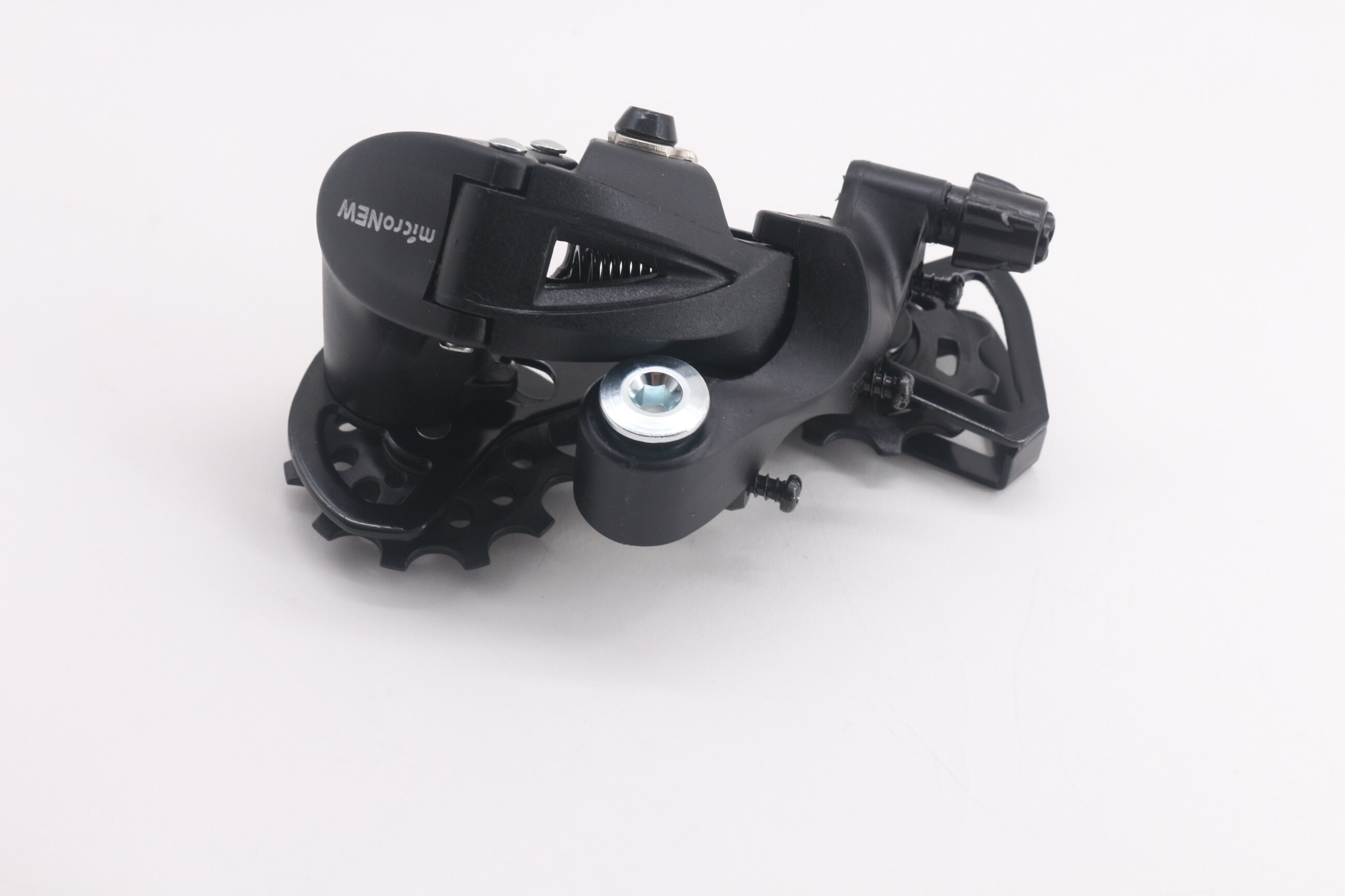 Micronew – dérailleur arrière de vélo de route avec cage courte pour Shimano, double plateau, 7/8/9/10 vitesses