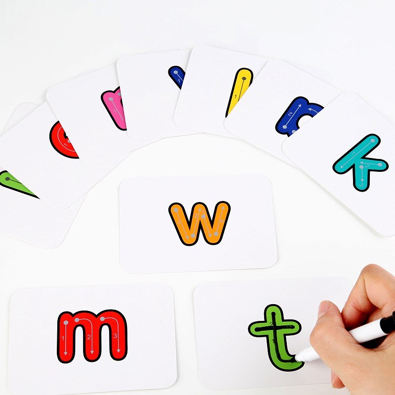 Language Learning Toys Educational Children's Alphanumeric Math Wooden Word Spelling Puzzle Game Nursery Early Education Toys