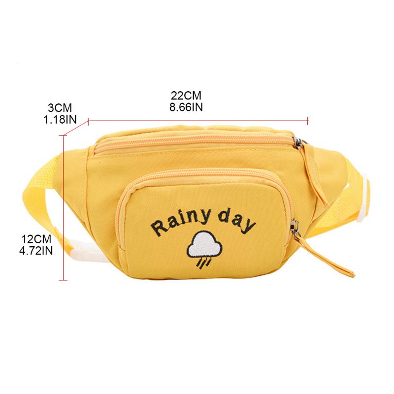 Saco de cintura portátil fanny pacote bolsa esporte cinto quadril peito crossbody bolsa ombro para crianças