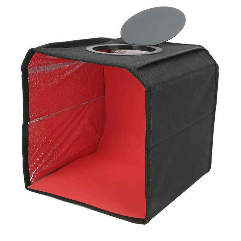 Photo Studio Lightbox Mini Folding Light Box Tabletop Photography Soft Shooting Tent Box 6 Backgrounds for Jewelry Photography