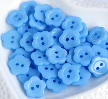 100 stks/partij Maat: 13mm Snoep Cartoon Bloem Knoppen voor Craft Baby Kinderkleding Knop Handgemaakte Scrapbooking Decoratie (ss-568): Antique Copper