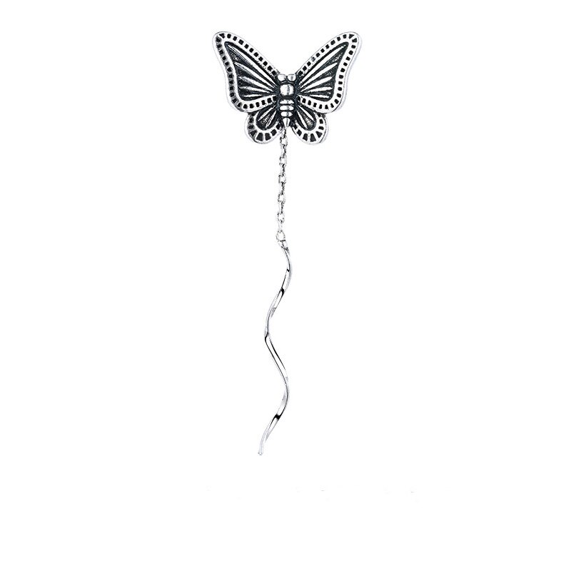 Todorova 1pc søde små sommerfugle clip on øreringe til kvinder dejlig vintage insekt øre klip boucle d'oreille smykker: Drop ørering