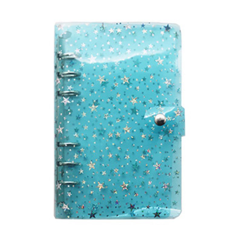 A5 A6 Star Loose Leaf Binder Notebook Inner Core Cover Journal Planner Office B95C: Red
