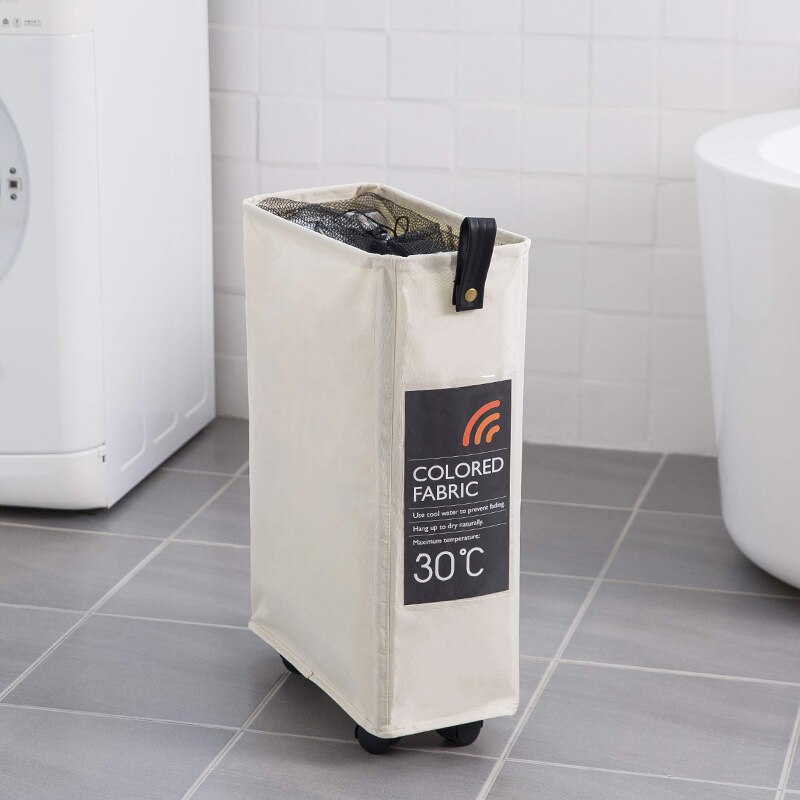 Trois grille roulant coin panier à linge Durable blanchisserie trieur panier vêtements stockage panier Bin organisateur sac de lavage