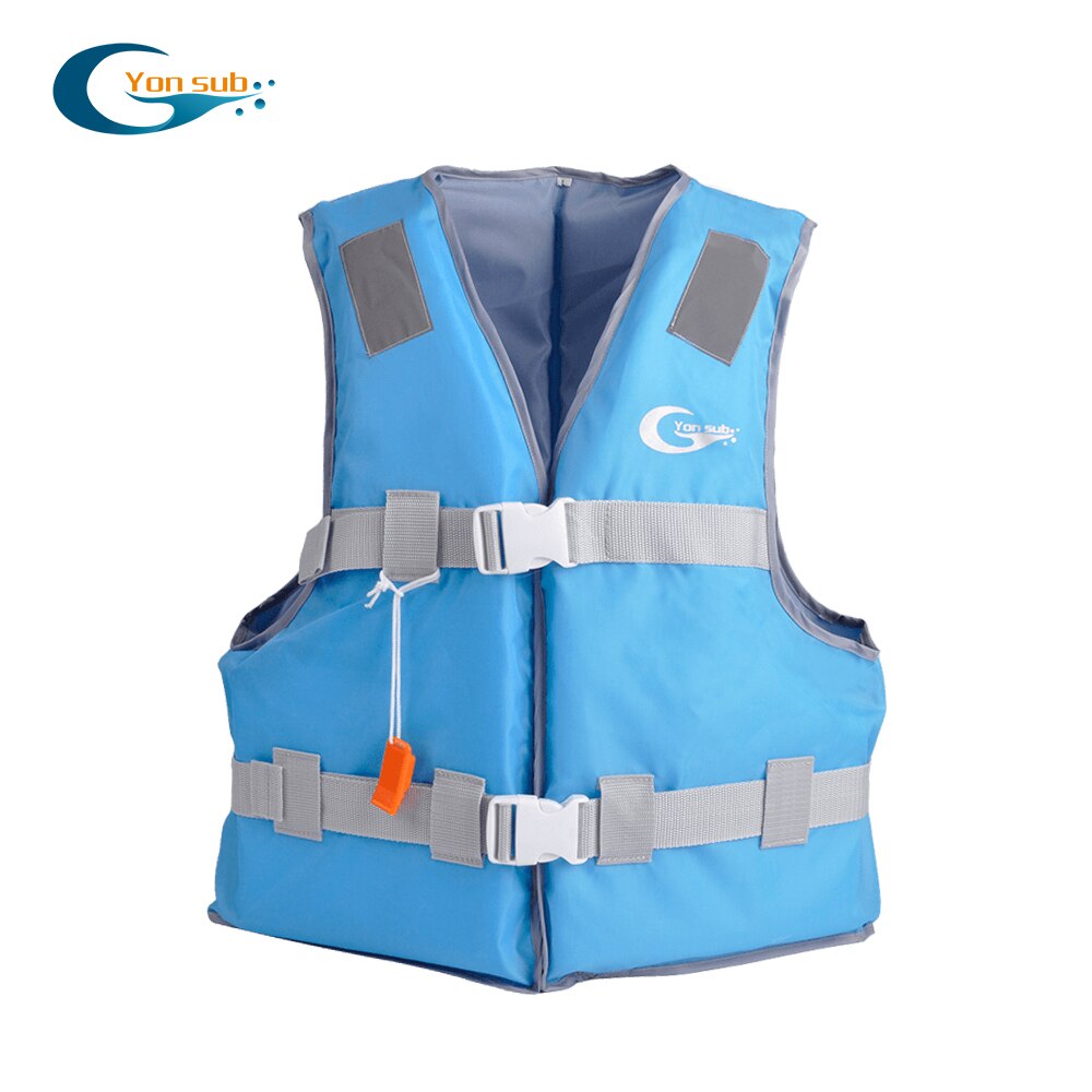 Yonsub Acqua Sicurezza E Prevenzione Nello Sport Uomini E Donne Giacca di Maglia di Pesca Fischietti Vita Giubbotti per Adulti di Nuoto in Barca a Vela