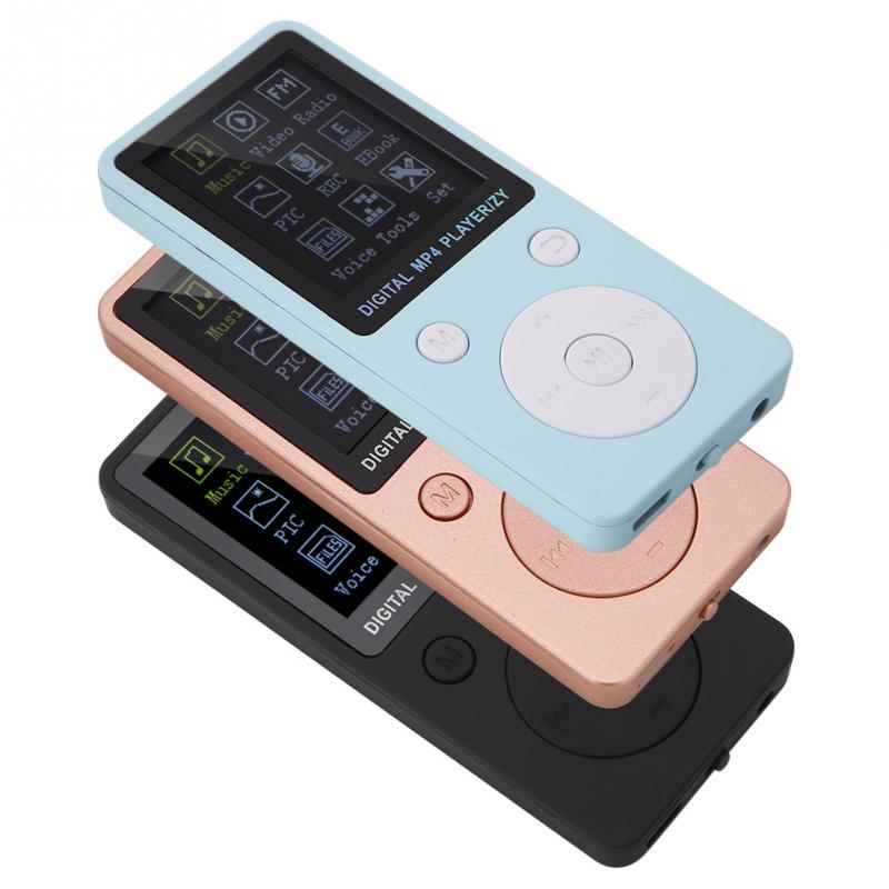 VBESTLIFE-reproductor de música MP4 con pantalla portátil, compatible con tarjeta TF de 32GB y auriculares, reproductores de música MP4 con Larga modo de reposo de tiempo