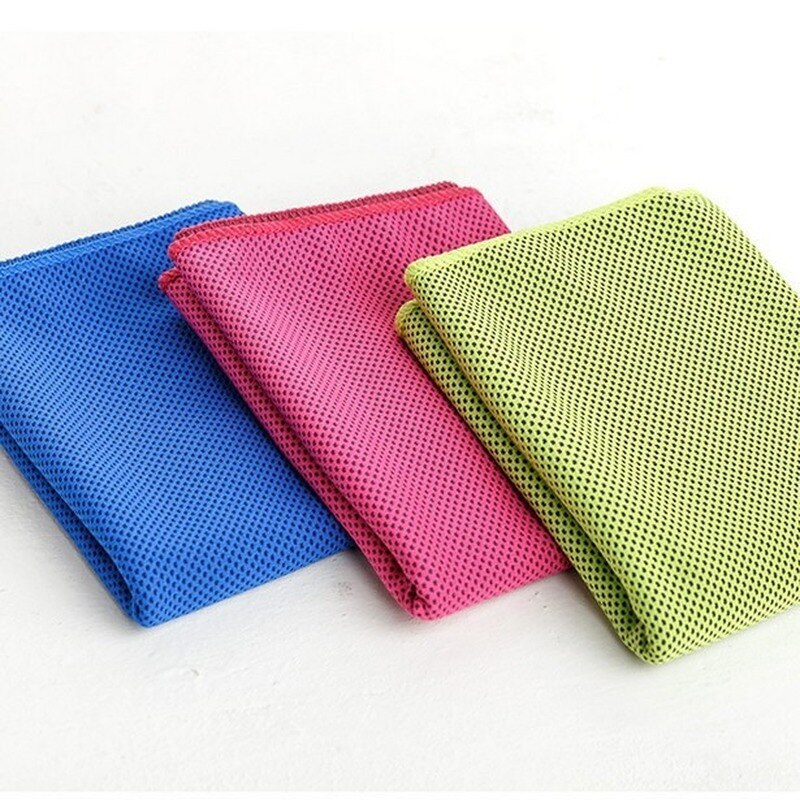 Ice-Cold Towel Quick-Drying Prevention of Heatstroke Color Frozen Towels Cold Sport Towel Beach Towel