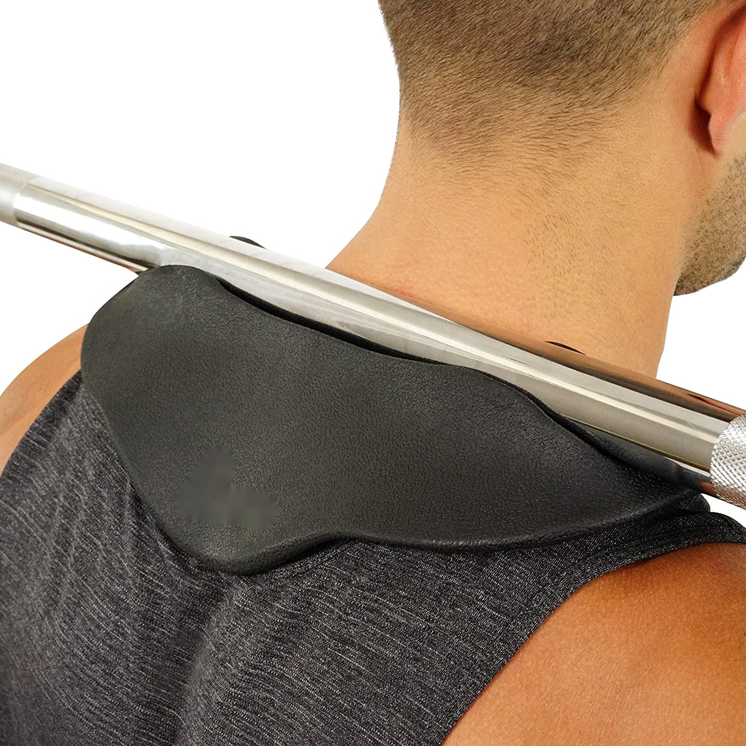 Almohadilla de hombro para barra de pesas, Protector de soporte de TPE para levantamiento de pesas, para cuello, gimnasio, Mancuernas