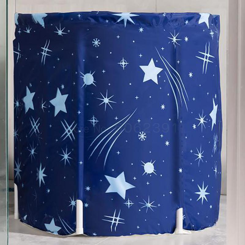 Huishouden Eenvoudige Bad Vat Volwassen Hele Lichaam Bad Grote Toegenomen Opvouwbare Bad Vat Bad