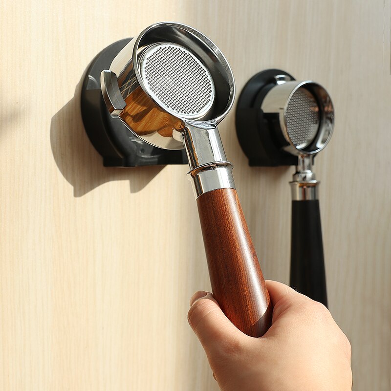 51Mm/54Mm/58Mm Koffie Bodemloze Filterhouder Wandrek Koffie Bodem Filter Houder Gemonteerd Rack Barita gereedschap Cafe Accessoires