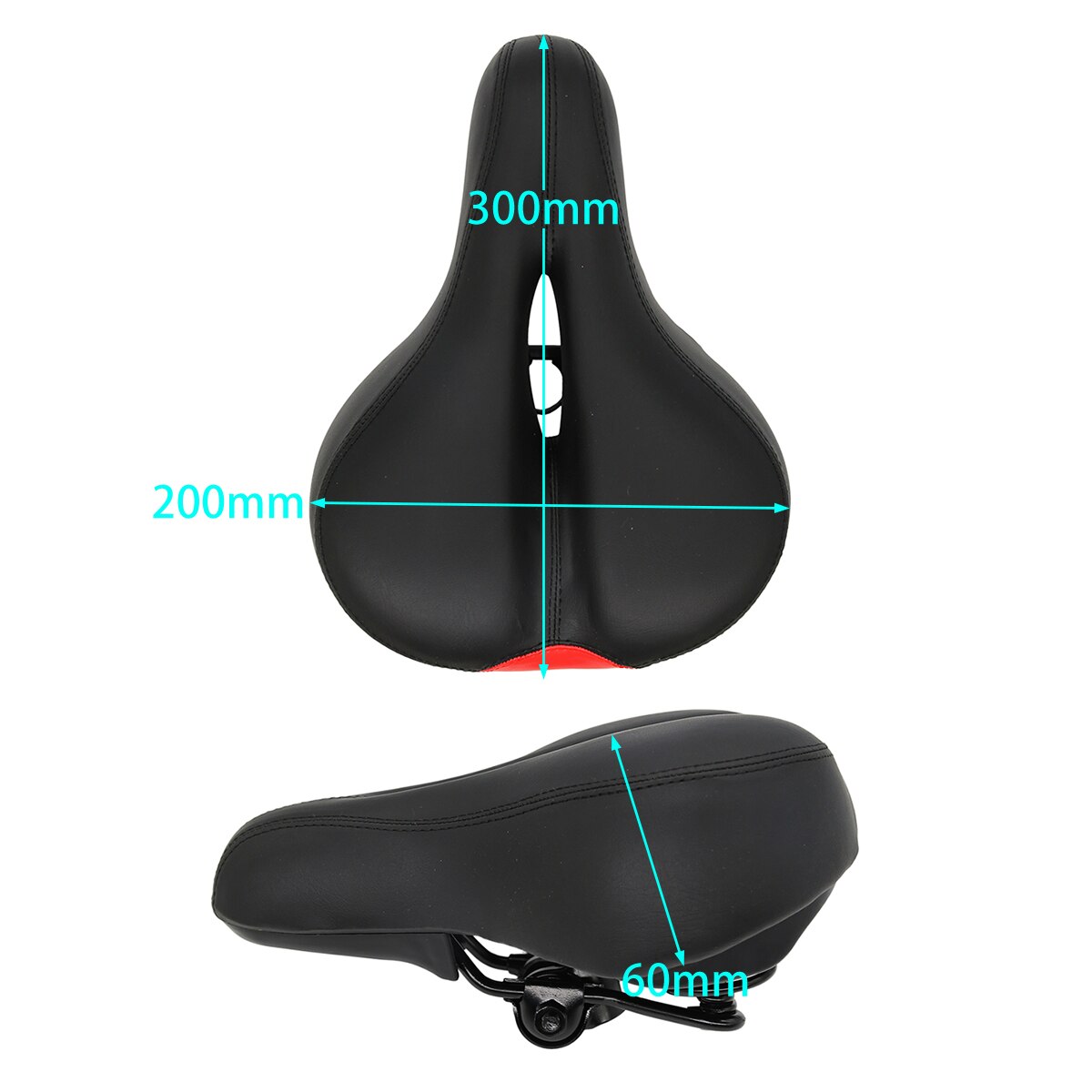 10 inch Shock Seat Post Black Silver Seatpos Seat Repair Accessories Electric Scooter Parts: F