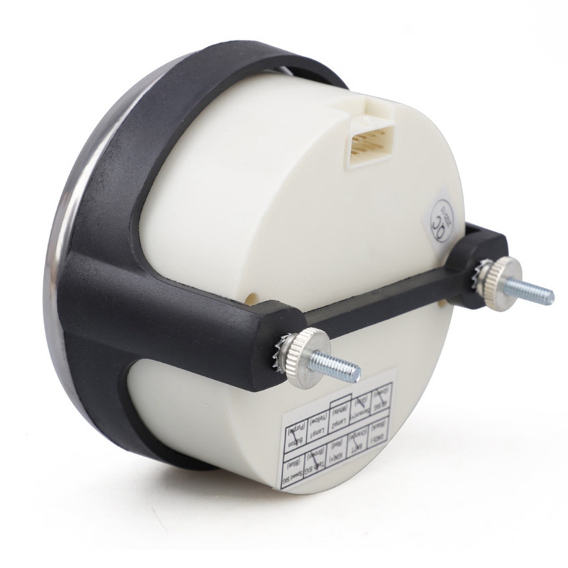 CNSPEED Universal GPS Speedometer 12V/24V Odometer 85Mm 0-4000RPM For Car Motorcycle LCD Tachometer