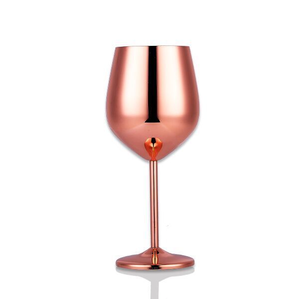 304 Roestvrij Staal Beker Cup Geschikt Voor Wijn, Champagne, Cocktial, Martini, Drankjes, Drank: Black